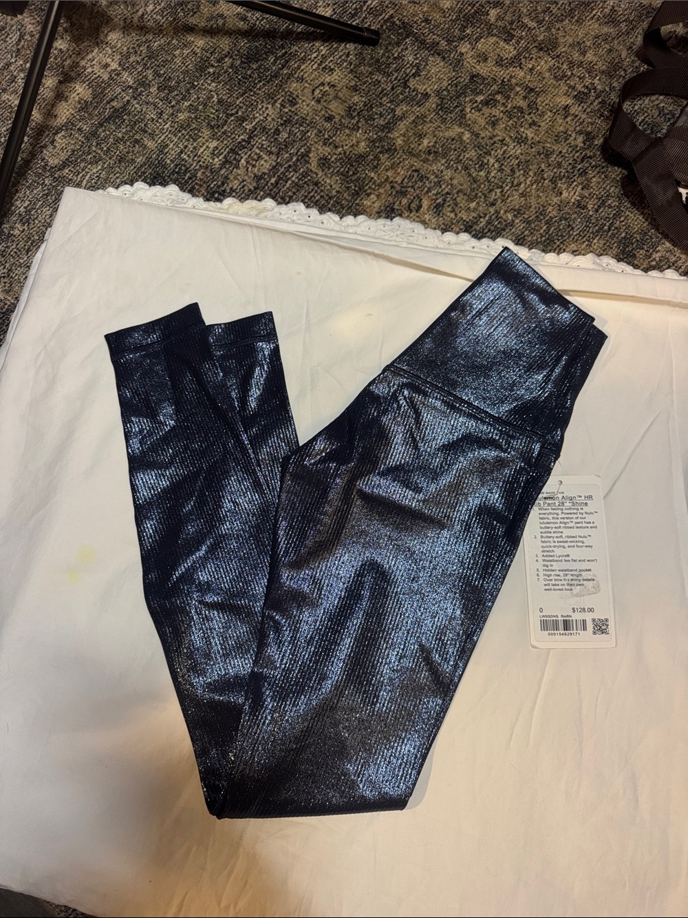 Lululemon align HR rib pant 28 inch size 0 #220